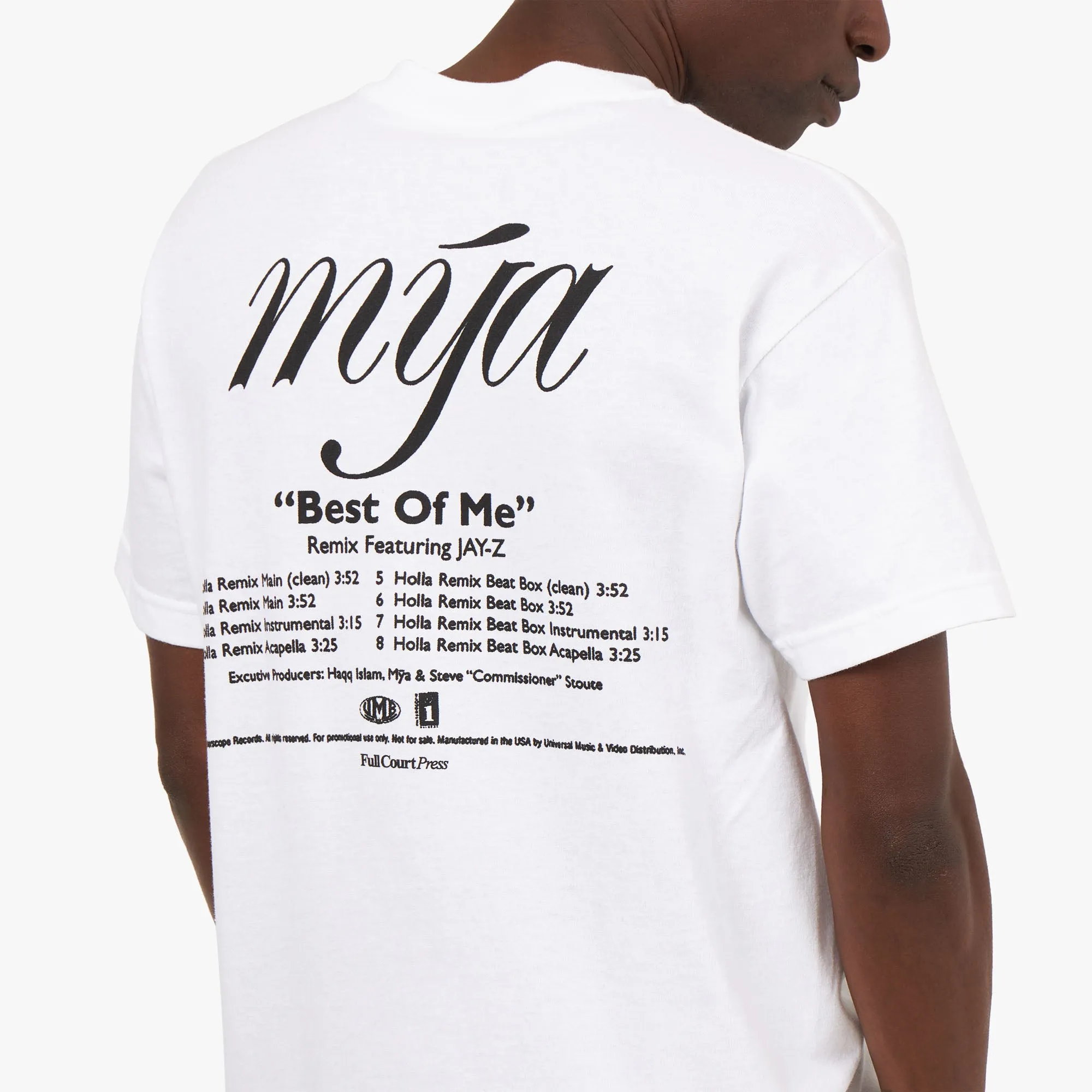 Full Court Press Mya T-Shirt / Weiß