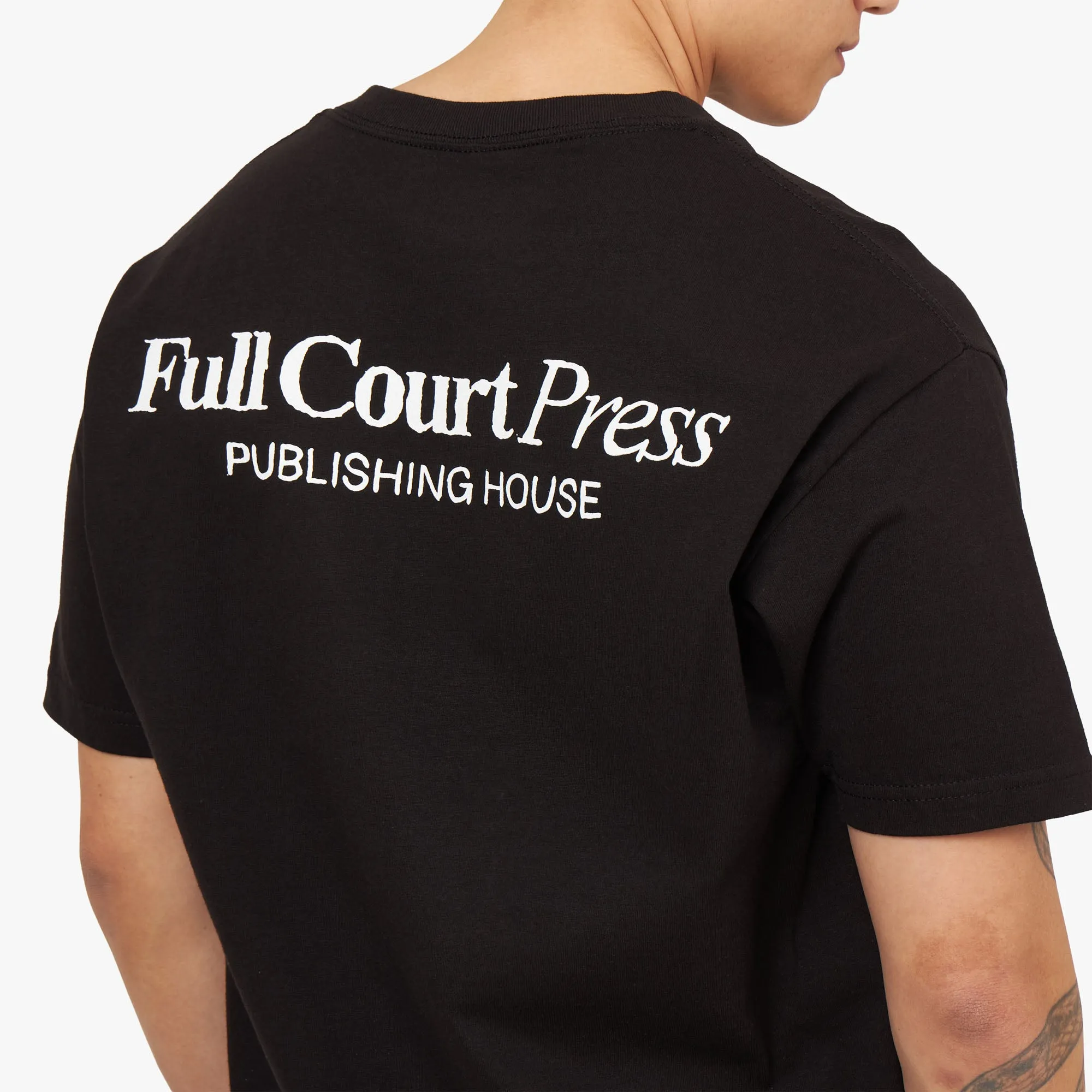 Full Court Press SP24 Logo T-Shirt / Schwarz