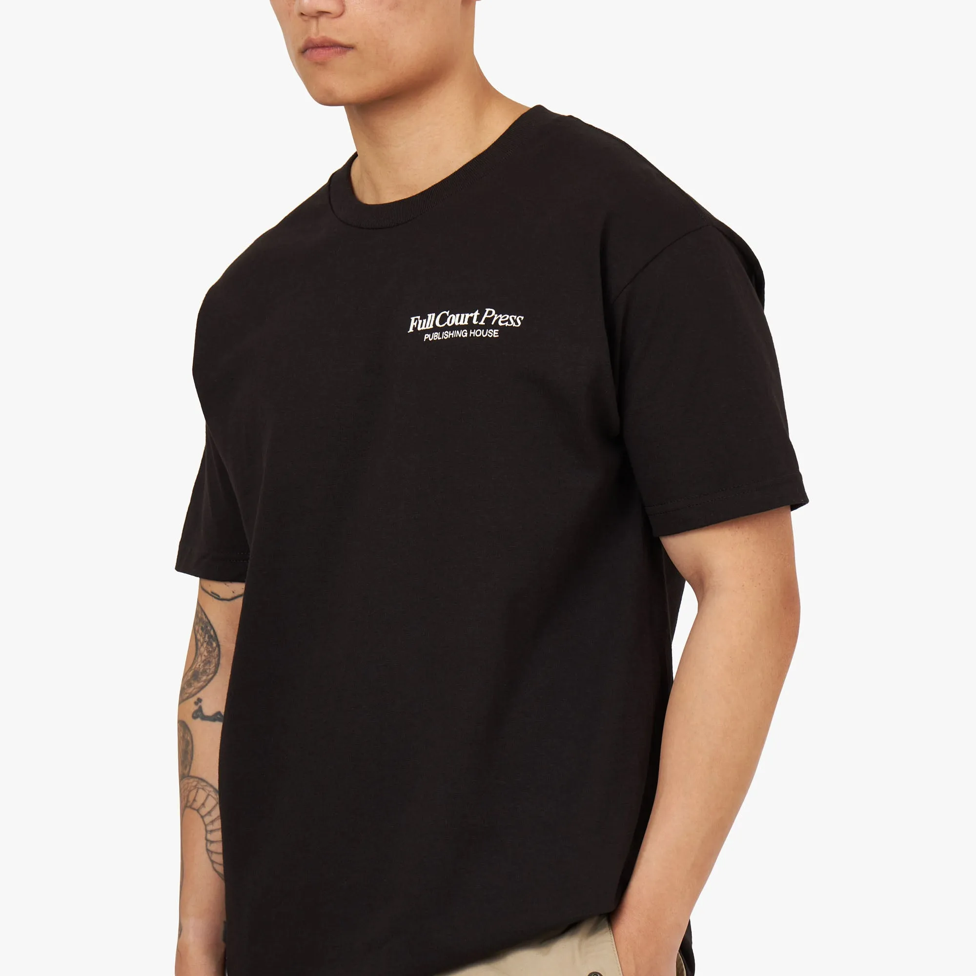 Full Court Press SP24 Logo T-Shirt / Schwarz