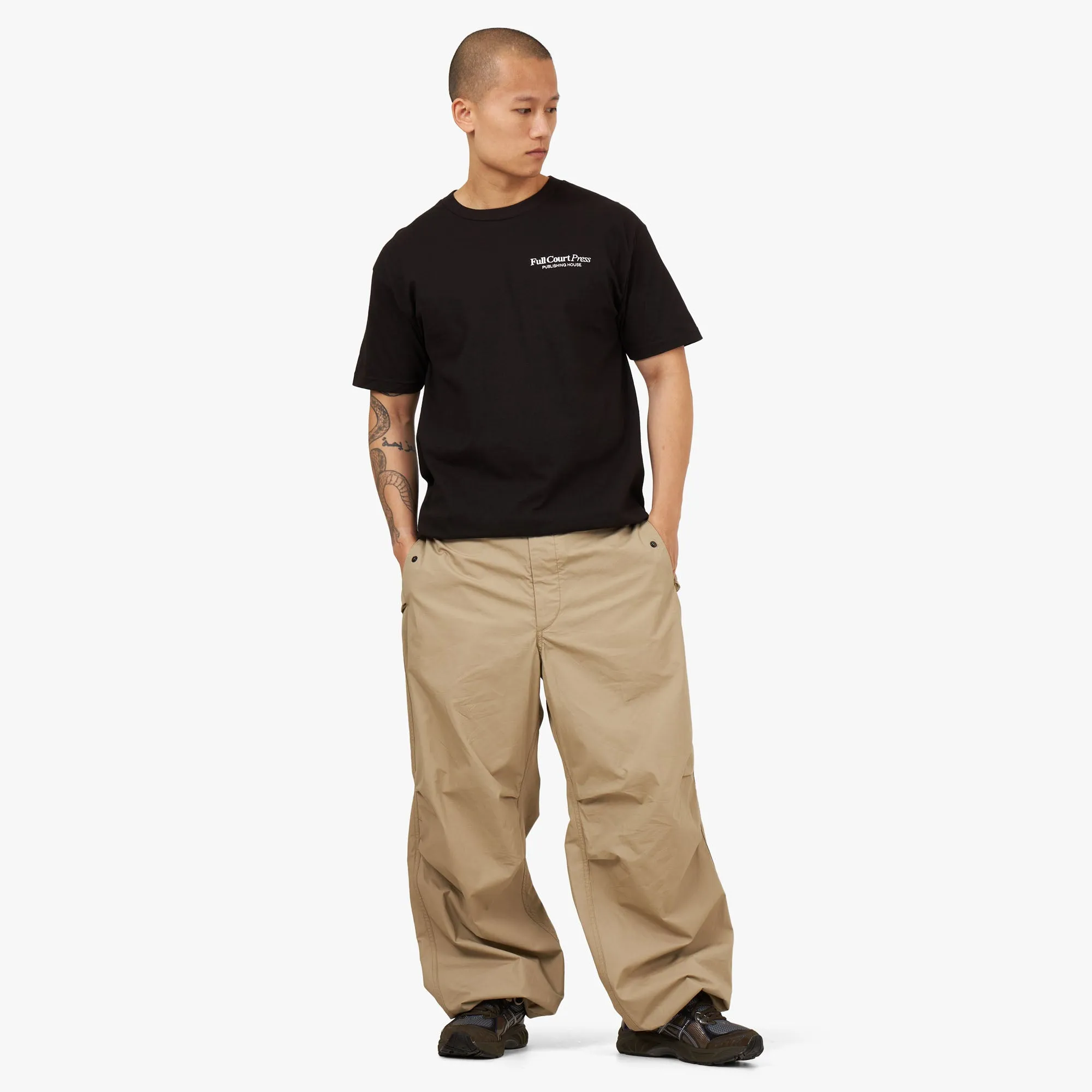 Full Court Press SP24 Logo T-Shirt / Schwarz