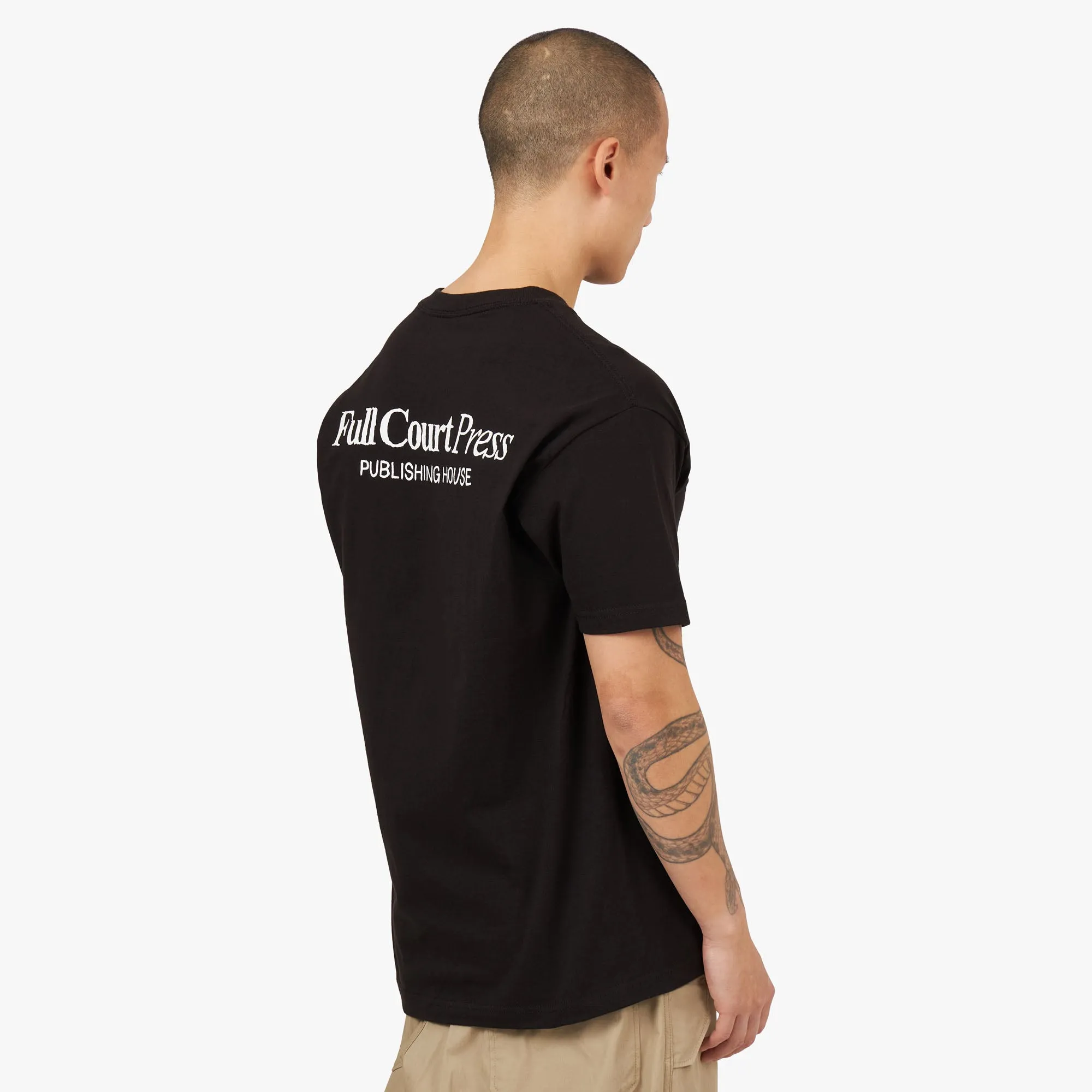 Full Court Press SP24 Logo T-Shirt / Schwarz