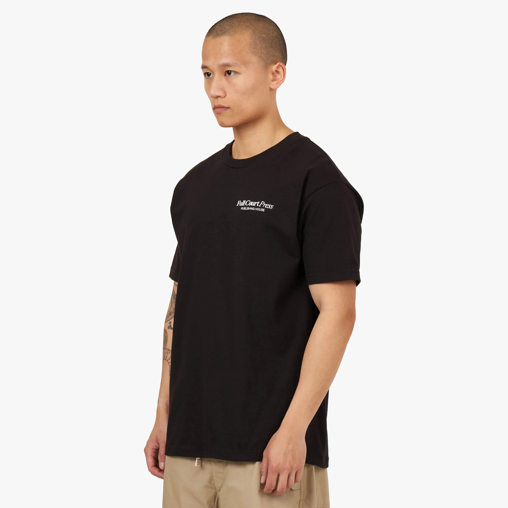 Full Court Press SP24 Logo T-Shirt / Schwarz