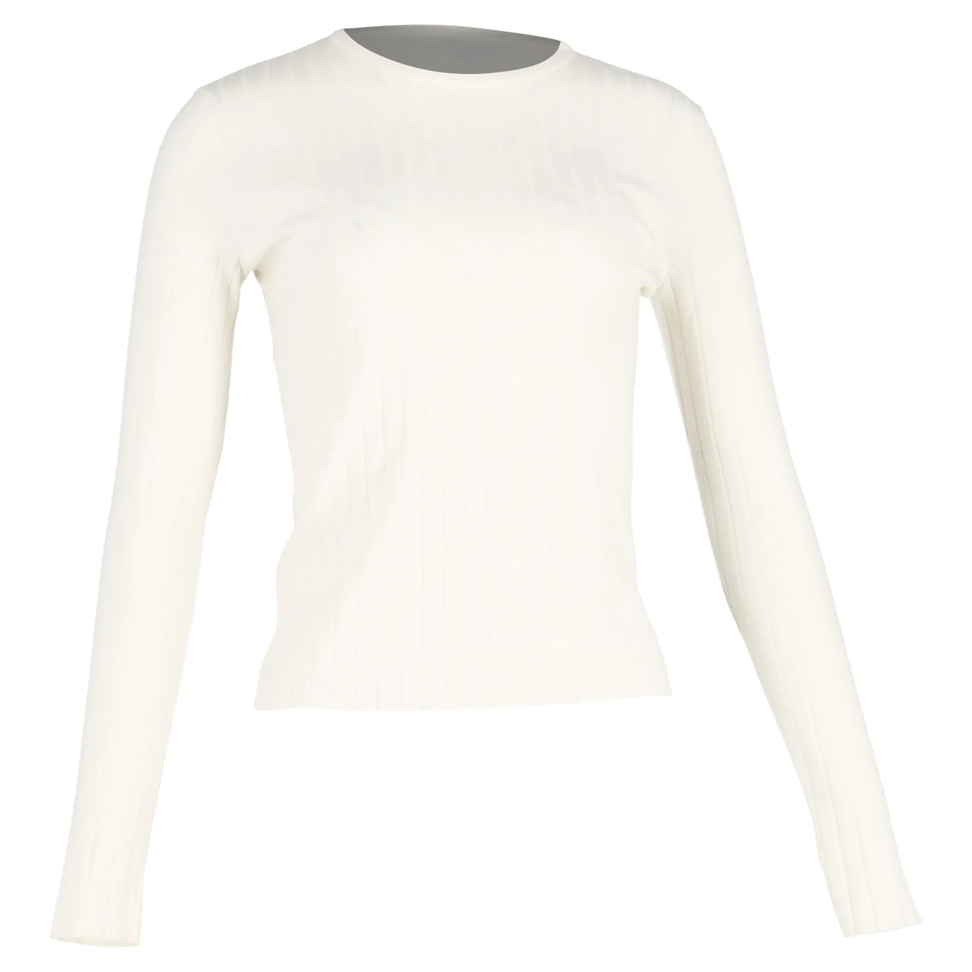Gabriela Hearst Browning Strickpullover in Elfenbein Kaschmir-Seide