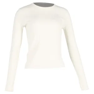 Gabriela Hearst Browning Strickpullover in Elfenbein Kaschmir-Seide