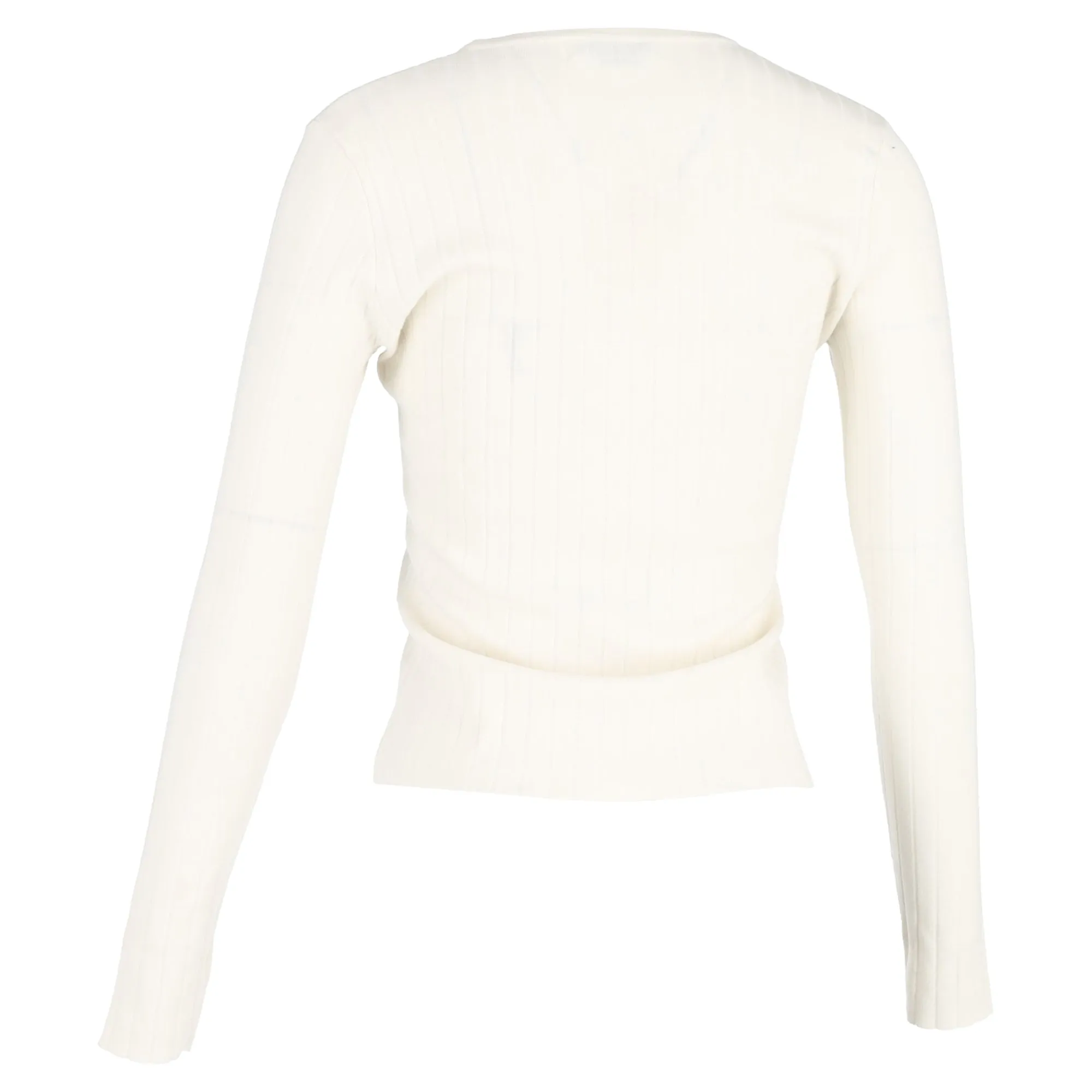 Gabriela Hearst Browning Strickpullover in Elfenbein Kaschmir-Seide