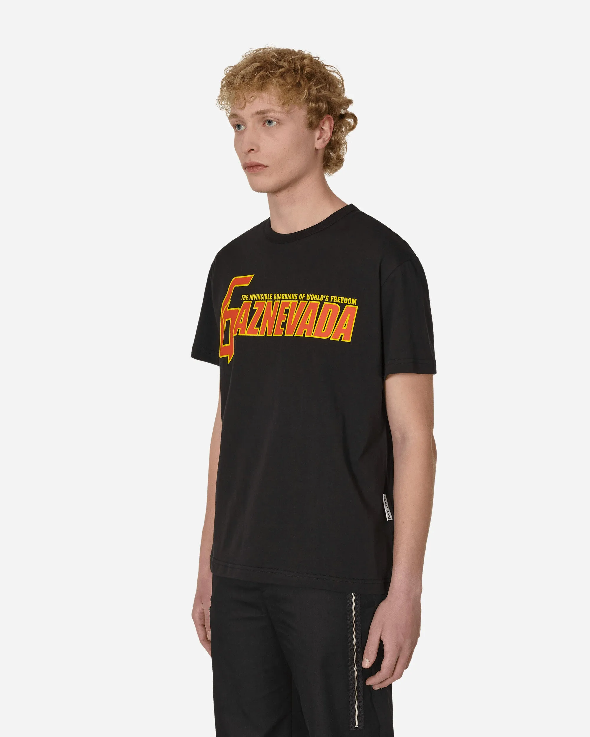 Gaznevada Graphic T-Shirt Schwarz