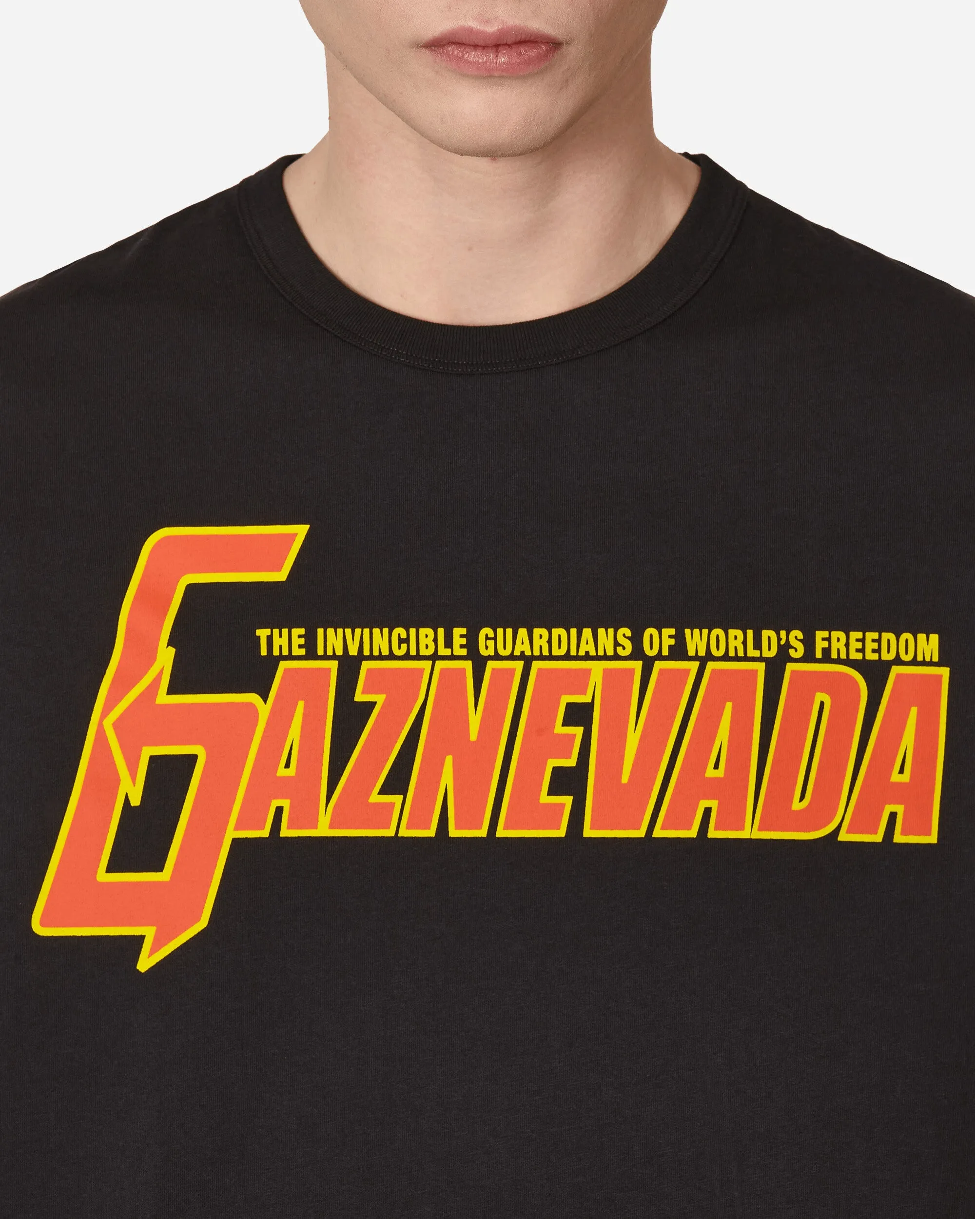 Gaznevada Graphic T-Shirt Schwarz