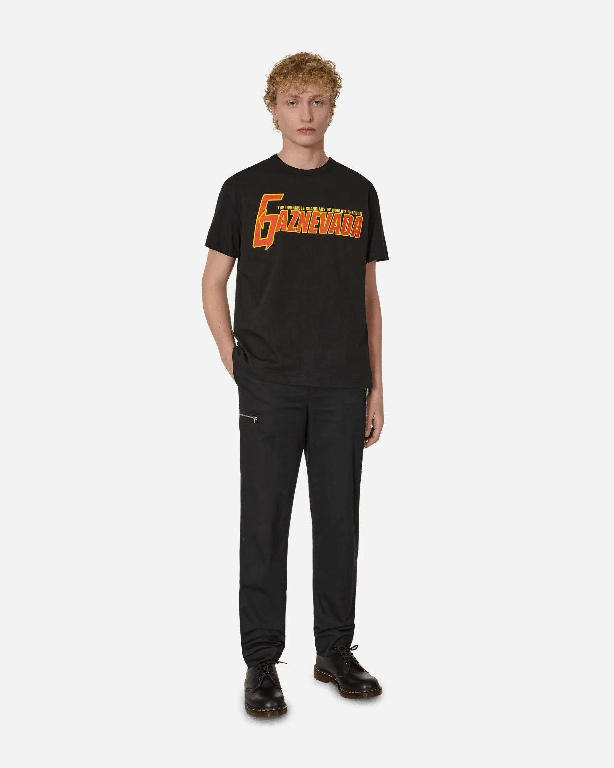 Gaznevada Graphic T-Shirt Schwarz
