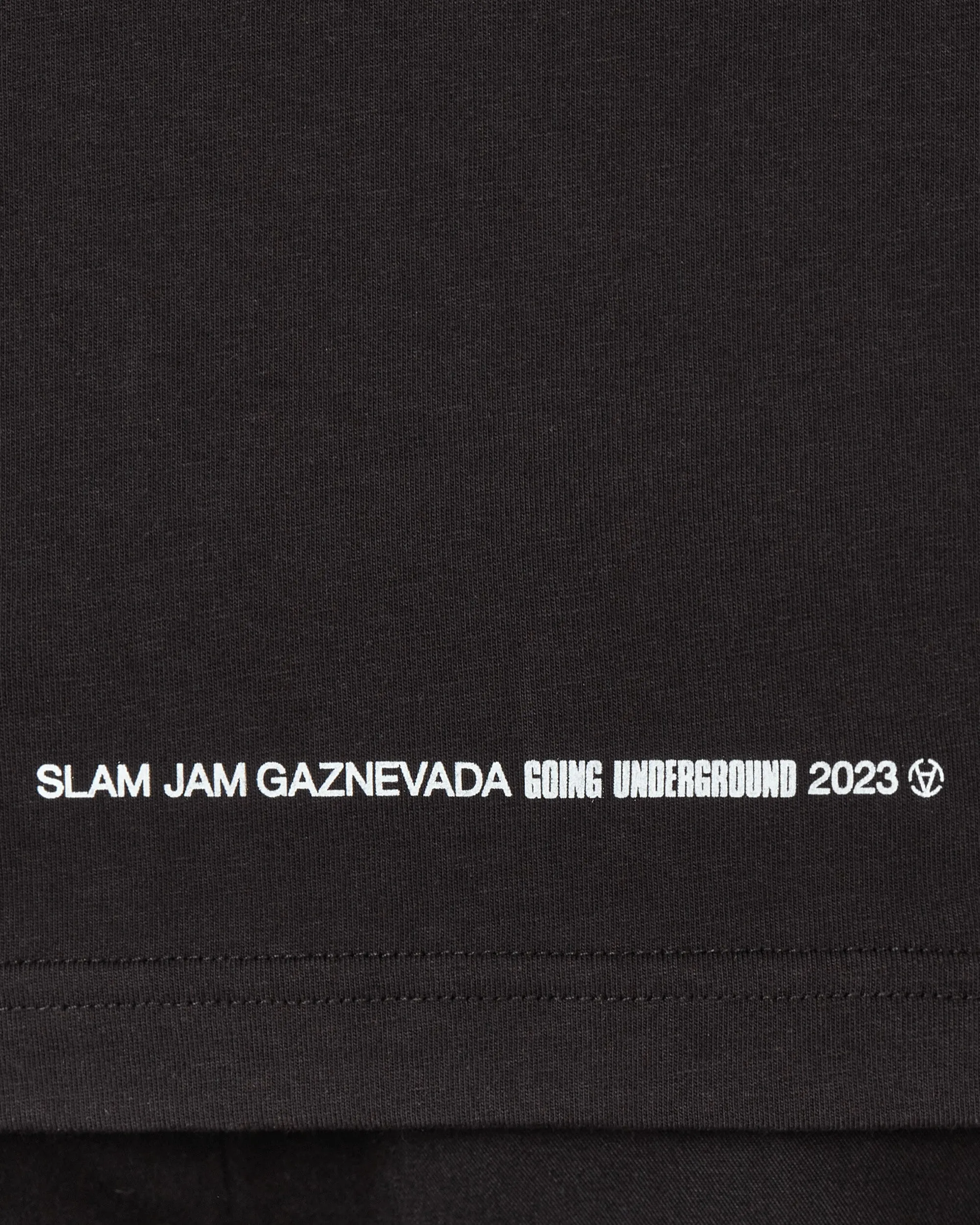 Gaznevada Graphic T-Shirt Schwarz