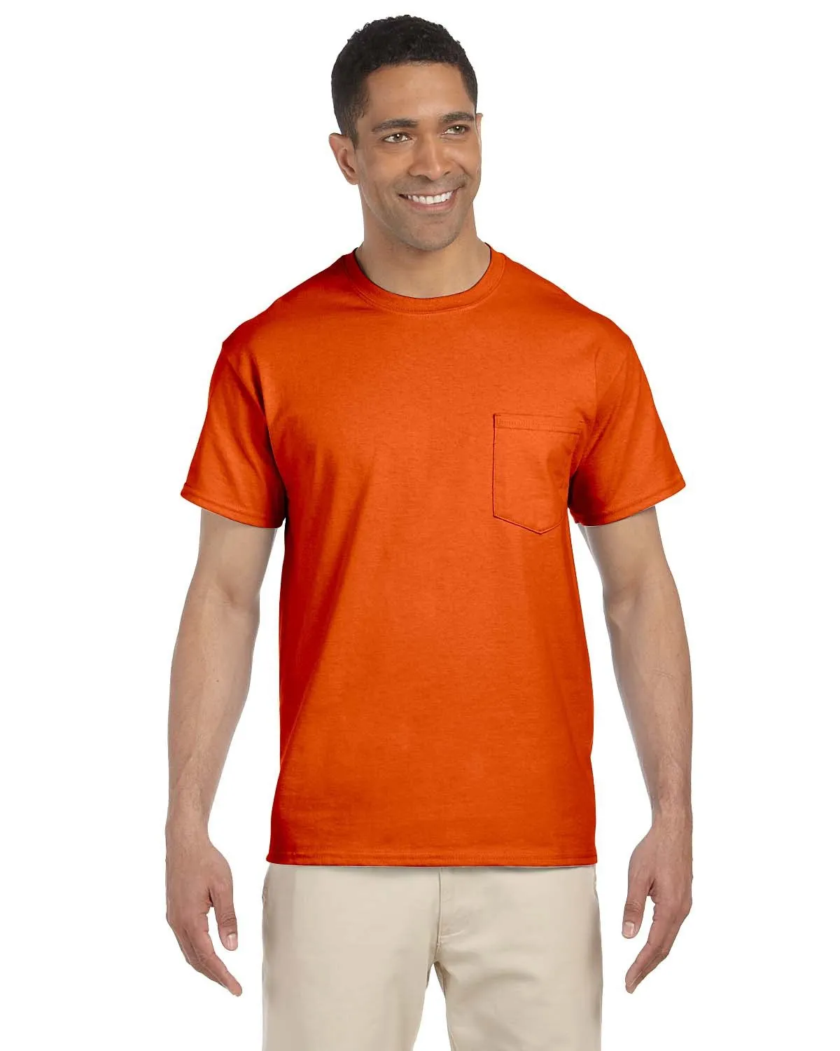Gildan G230 Herren Ultra Baumwolle T-Shirt mit Tasche