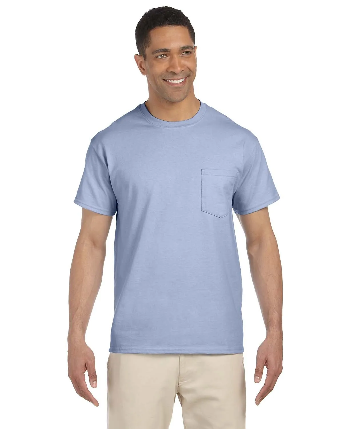 Gildan G230 Herren Ultra Baumwolle T-Shirt mit Tasche