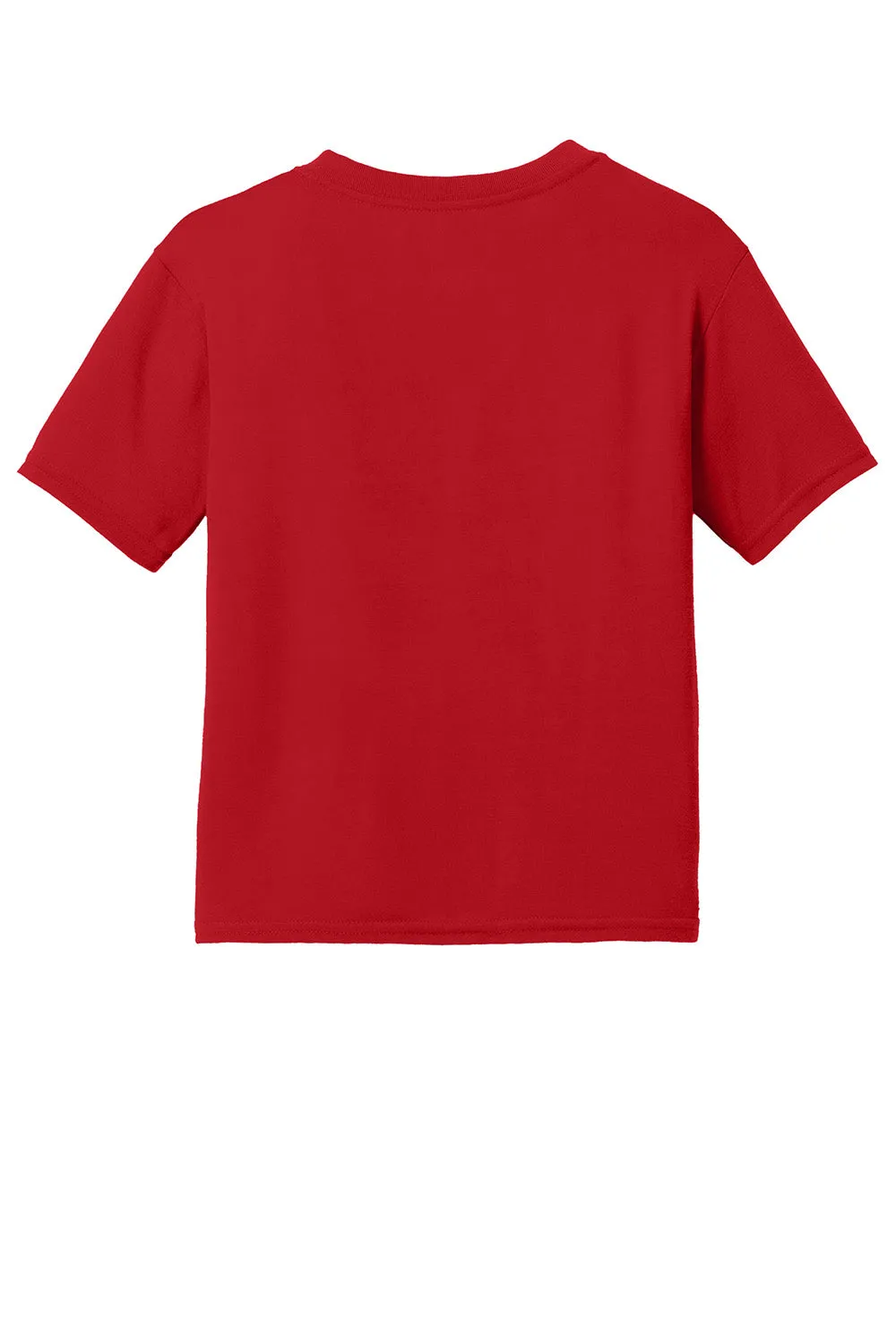 Gildan Jugend Performance Jersey Feuchtigkeitstransportierendes Kurzarm Rundhals T-Shirt - Rot