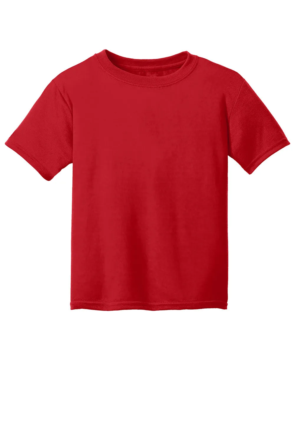 Gildan Jugend Performance Jersey Feuchtigkeitstransportierendes Kurzarm Rundhals T-Shirt - Rot