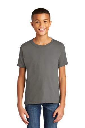 Gildan Youth Softstyle Kurzarm Rundhals T-Shirt - Anthrazitgrau