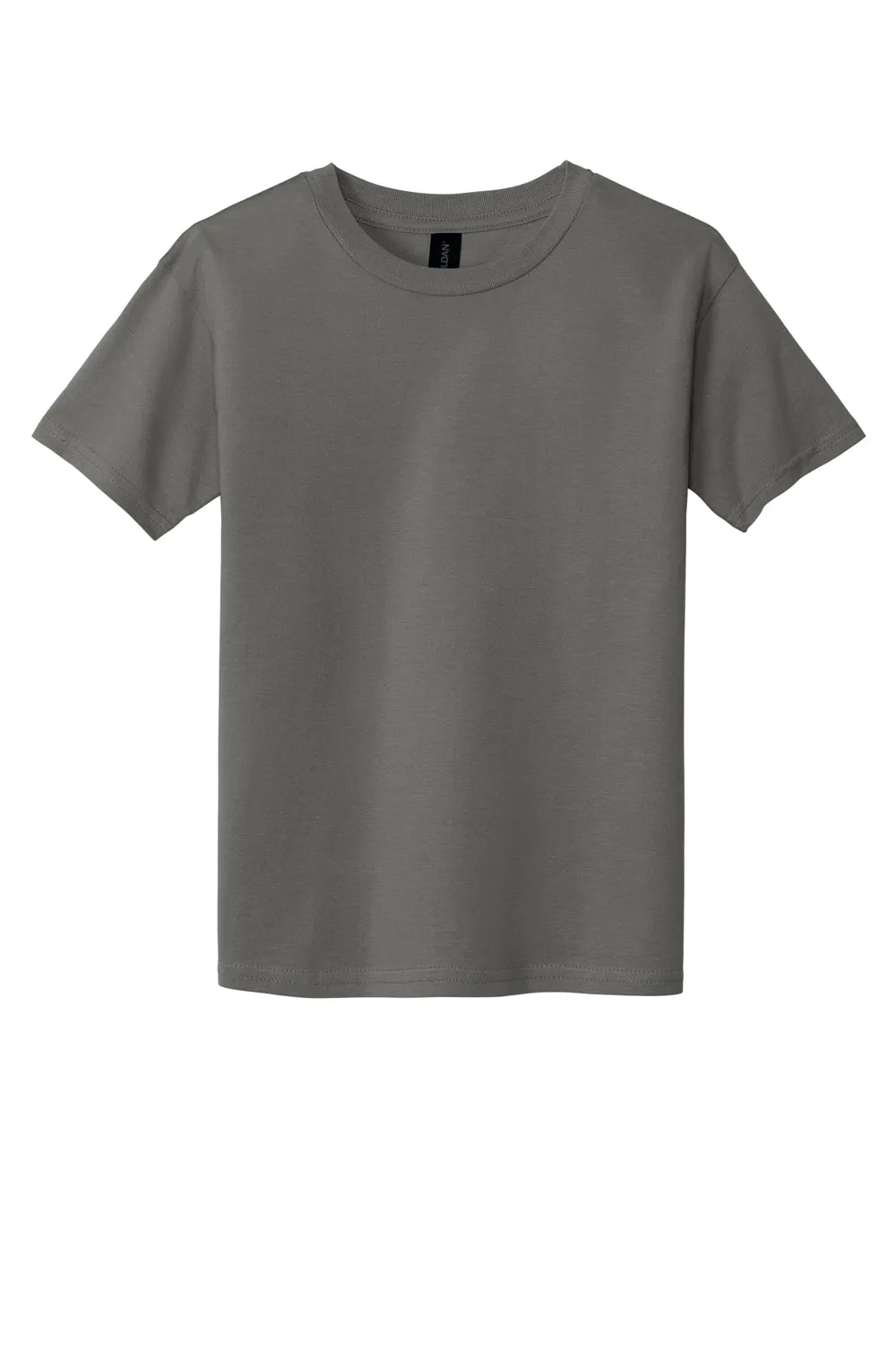 Gildan Youth Softstyle Kurzarm Rundhals T-Shirt - Anthrazitgrau