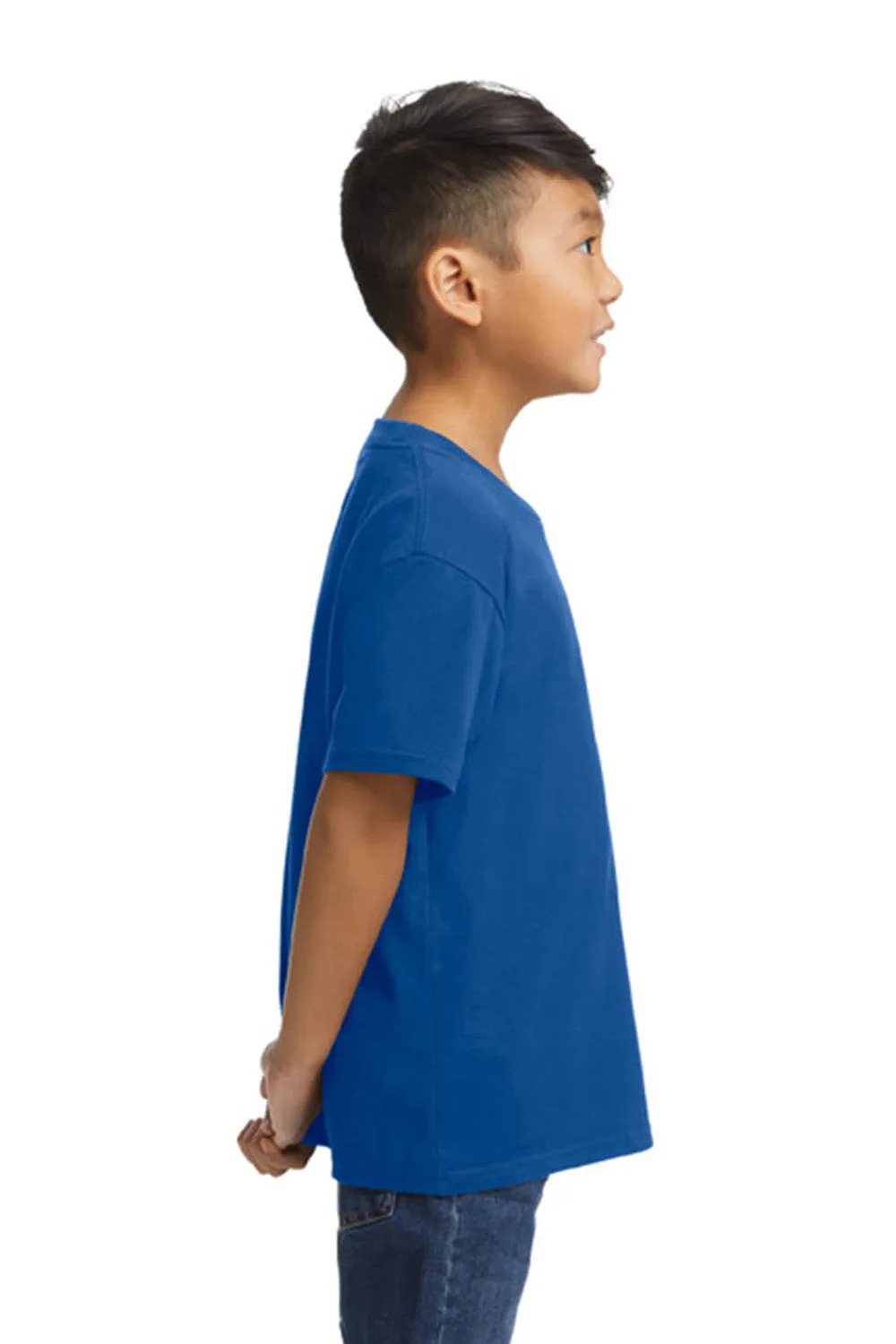 Gildan Youth Softstyle Kurzarm Rundhals T-Shirt - Königsblau