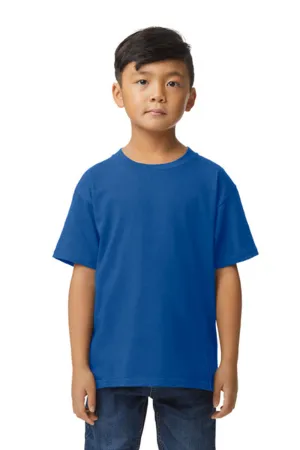 Gildan Youth Softstyle Kurzarm Rundhals T-Shirt - Königsblau