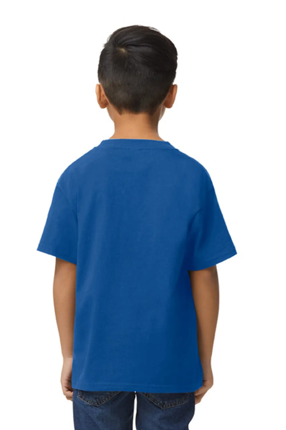 Gildan Youth Softstyle Kurzarm Rundhals T-Shirt - Königsblau