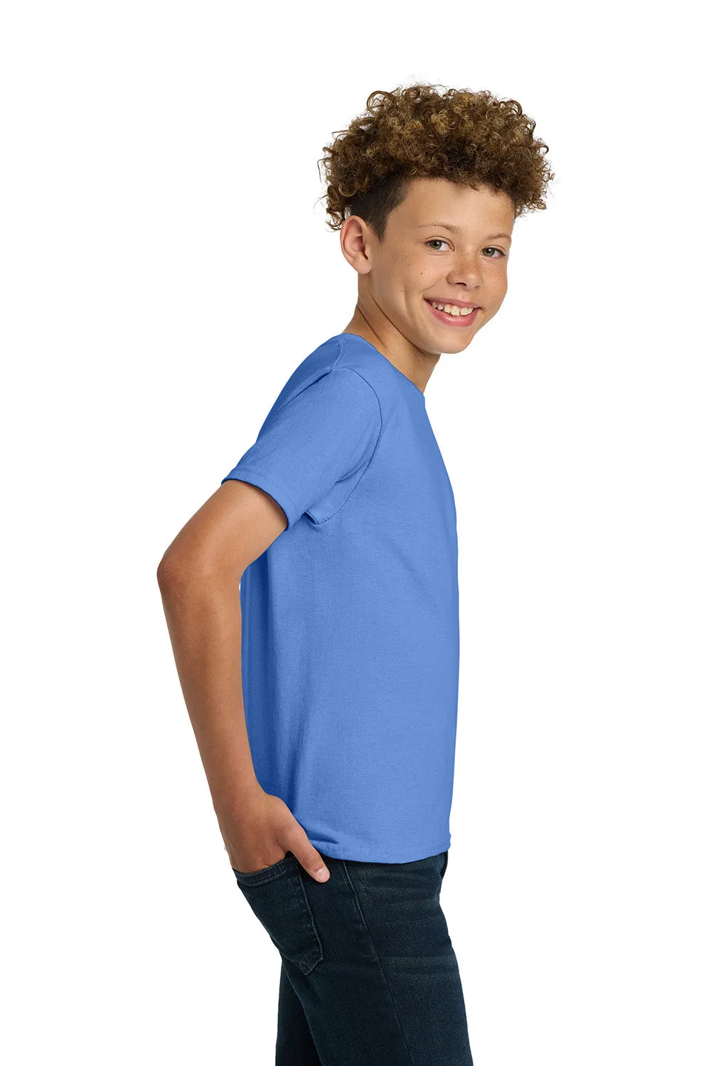 Gildan Youth Ultra Kurzarm Rundhals T-Shirt - Carolina Blau