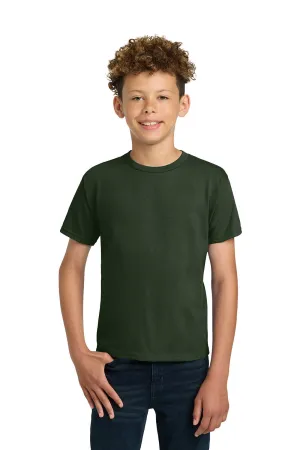 Gildan Youth Ultra Kurzarm Rundhals T-Shirt - Waldgrün