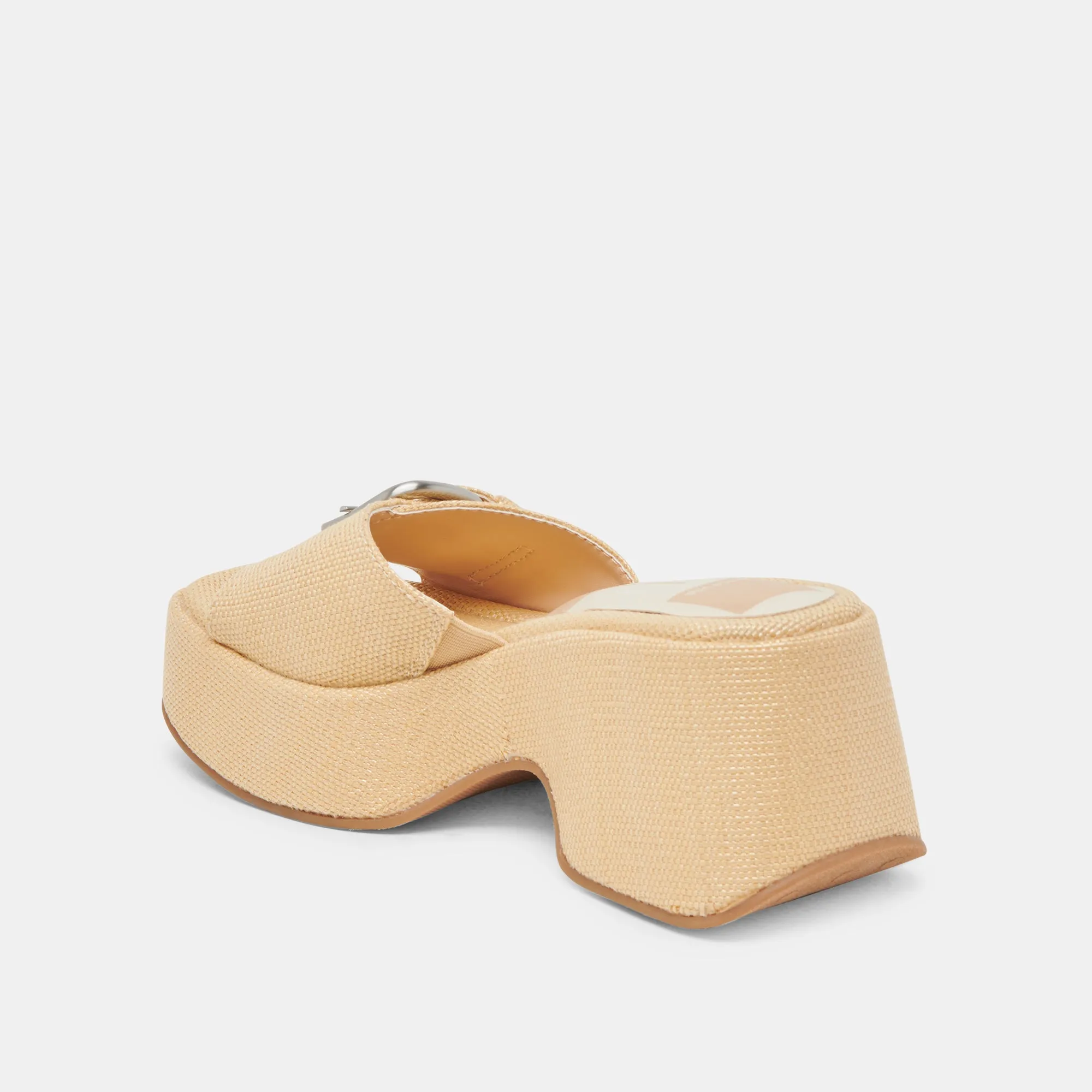 GISEL ABSÄTZE LT NATURAL GEFLOCHTENES RAFFIA