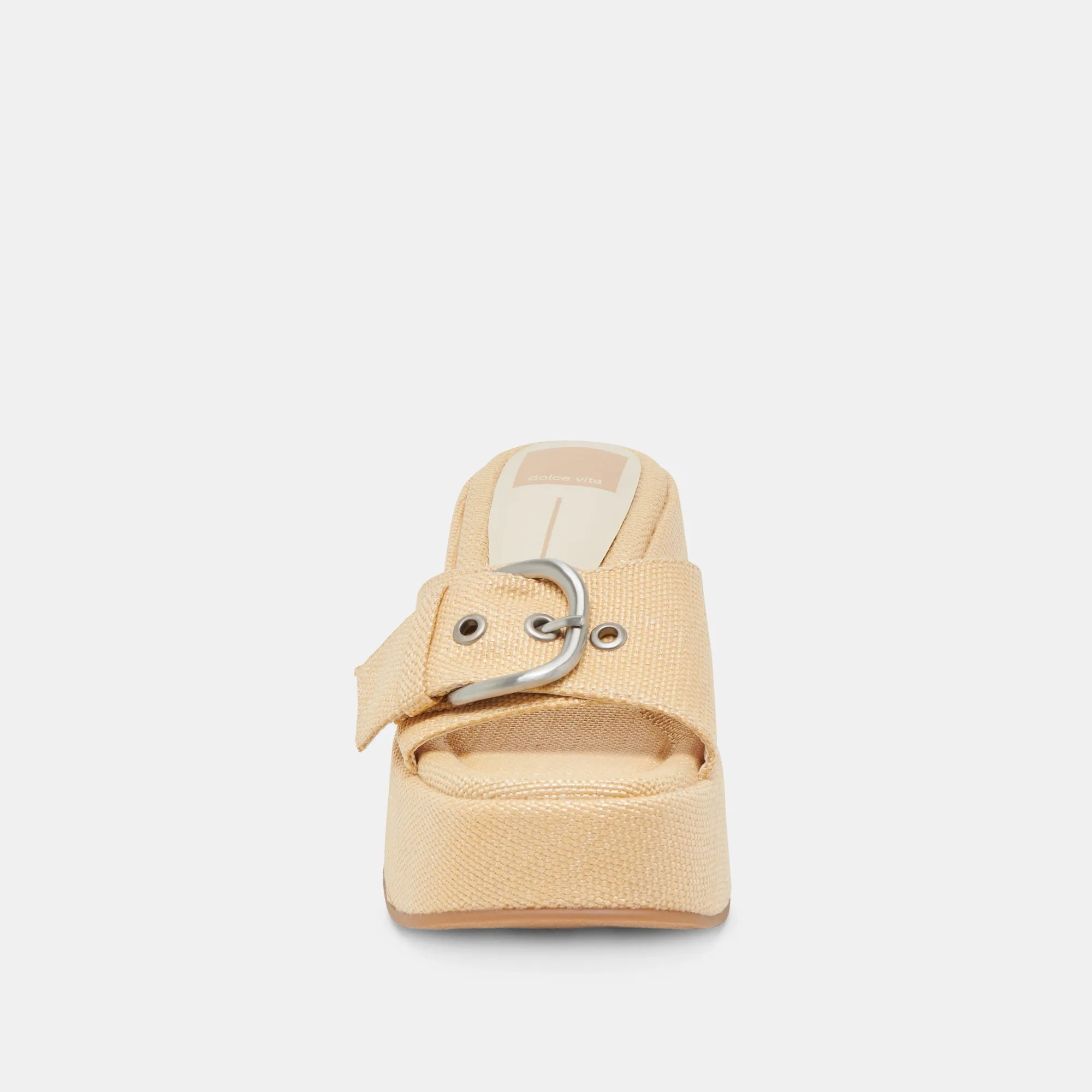 GISEL ABSÄTZE LT NATURAL GEFLOCHTENES RAFFIA