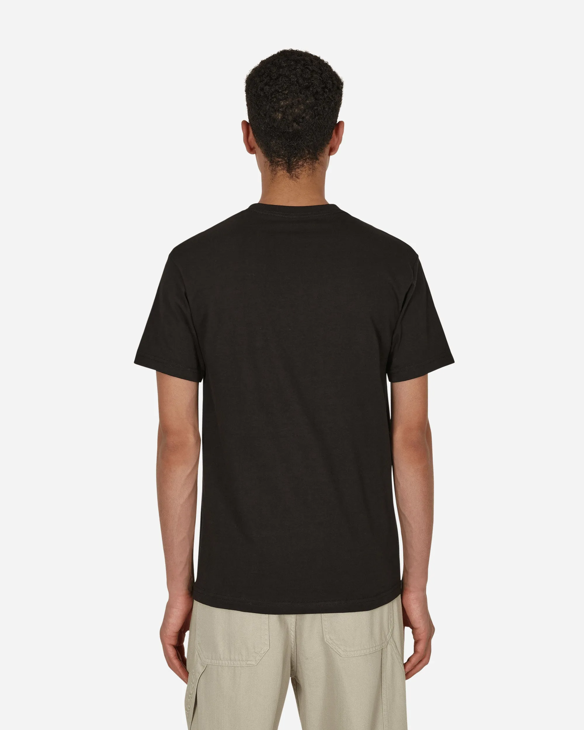Glas T-Shirt Schwarz