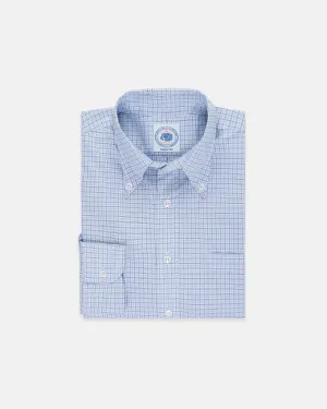 GOLD LABEL HEMD - BLAU MULTI TATTERSALL