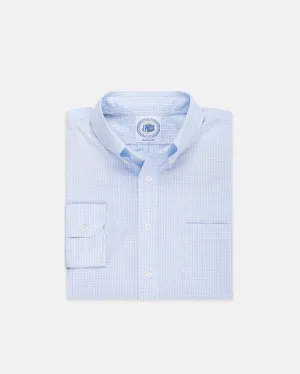GOLD LABEL HEMD - HELLBLAU KARIERT