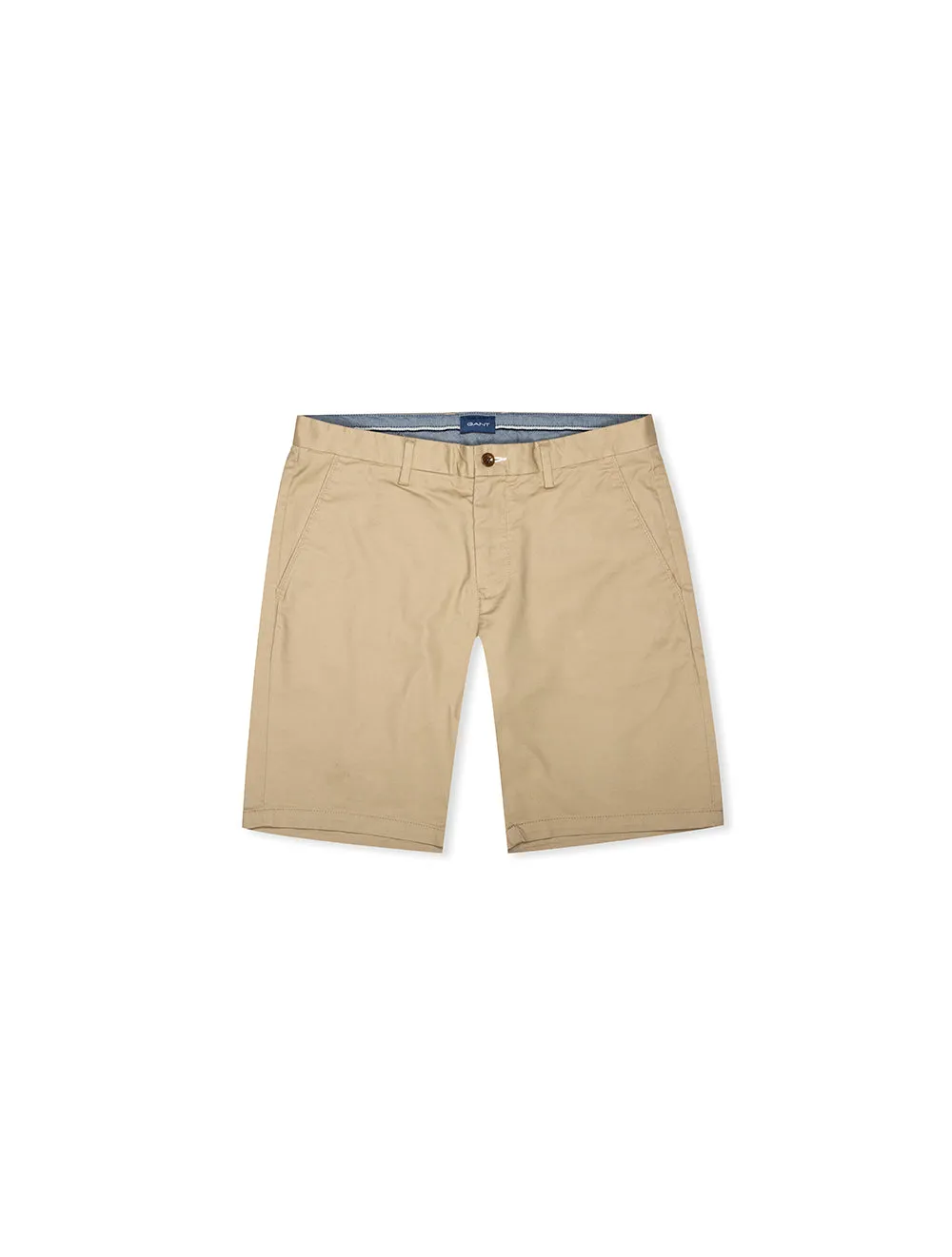 Hallden Slim Fit Tech Prep Shorts Dunkelkhaki