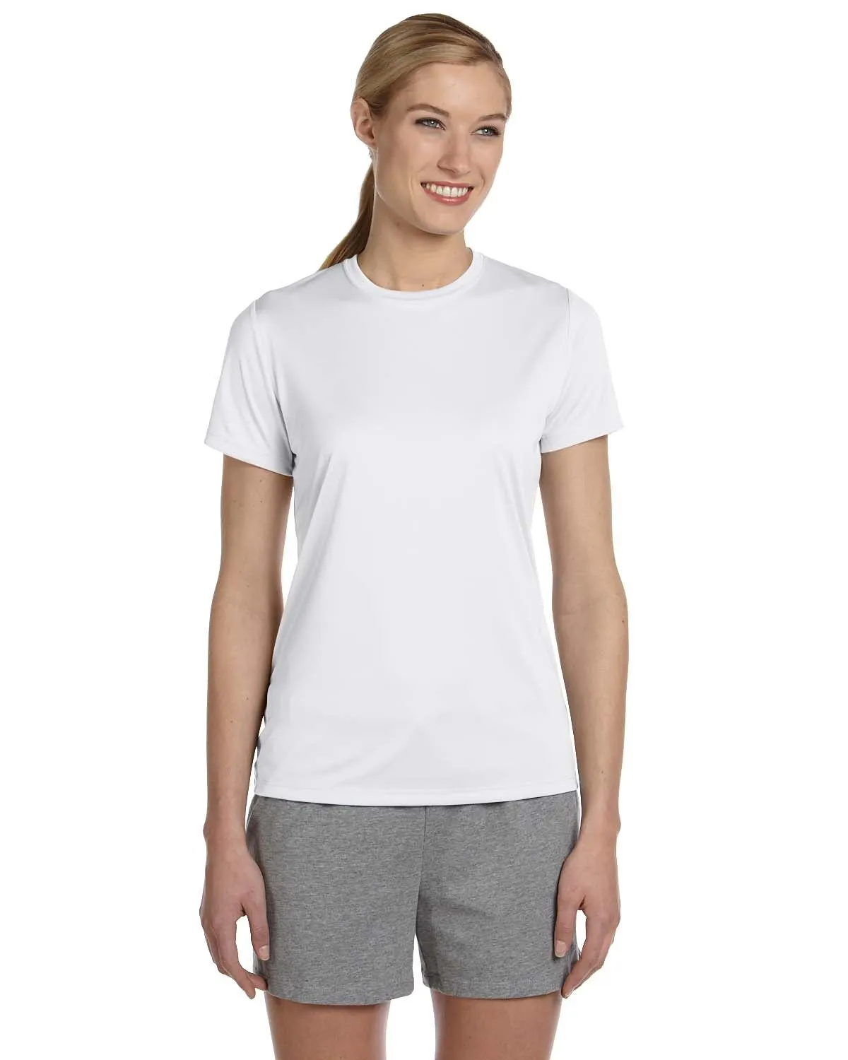 Hanes 4830 Damen Cool DRI mit FreshIQ Performance T-Shirt