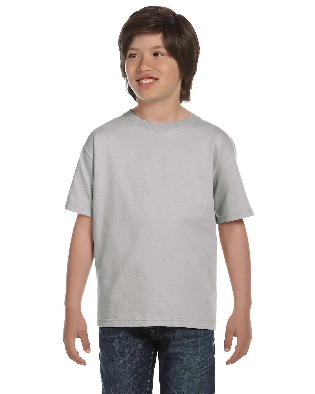 Hanes 5480 Jugend Comfortsoft Baumwoll-T-Shirt