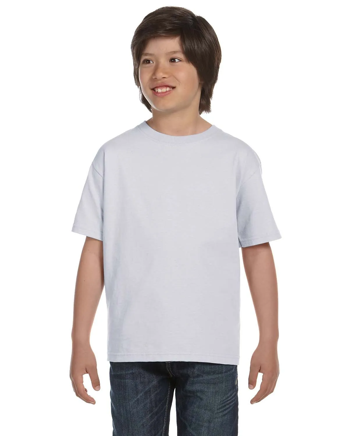 Hanes 5480 Jugend Comfortsoft Baumwoll-T-Shirt