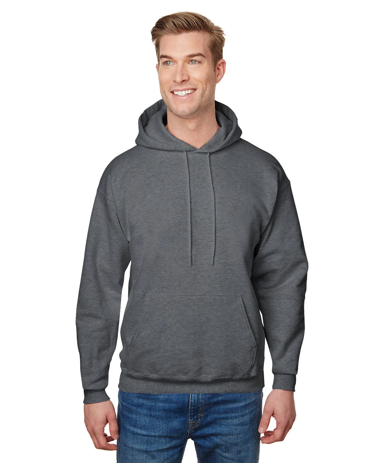 Hanes F170 Erwachsene Ultimate Cotton 90/10 Pullover Kapuzenpullover