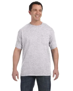 Hanes H5590 Herren Authentic-T T-Shirt mit Brusttasche