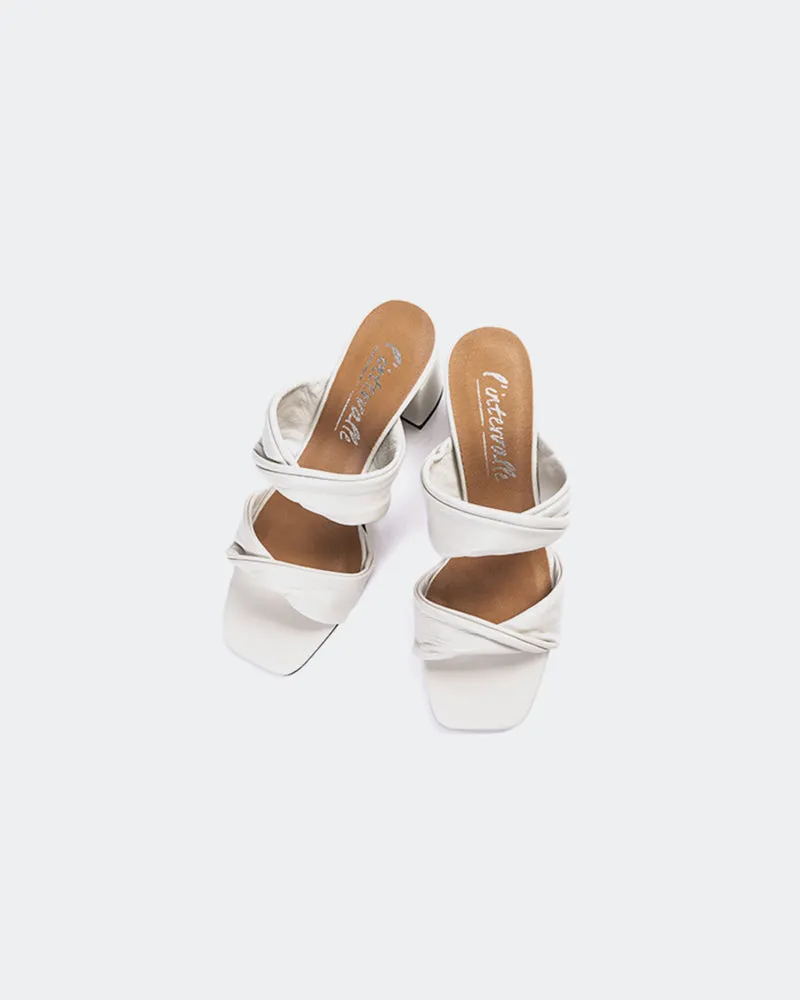 Hester Off-White Leder