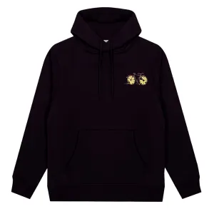 Hikerdelic Fahrrad-Tag Hoodie Schwarz