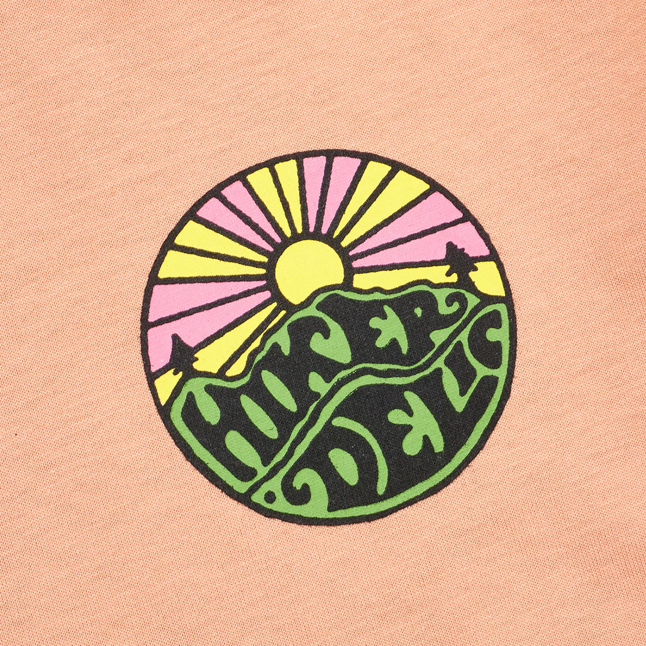 Hikerdelic Original Logo SS T-Shirt Koralle