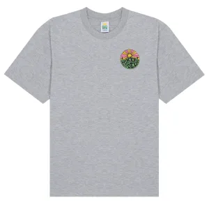Hikerdelic Original Logo SS T-Shirt - Grau Meliert
