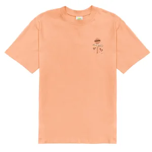 Hikerdelic Peak & Bezirk SS T-Shirt Koralle