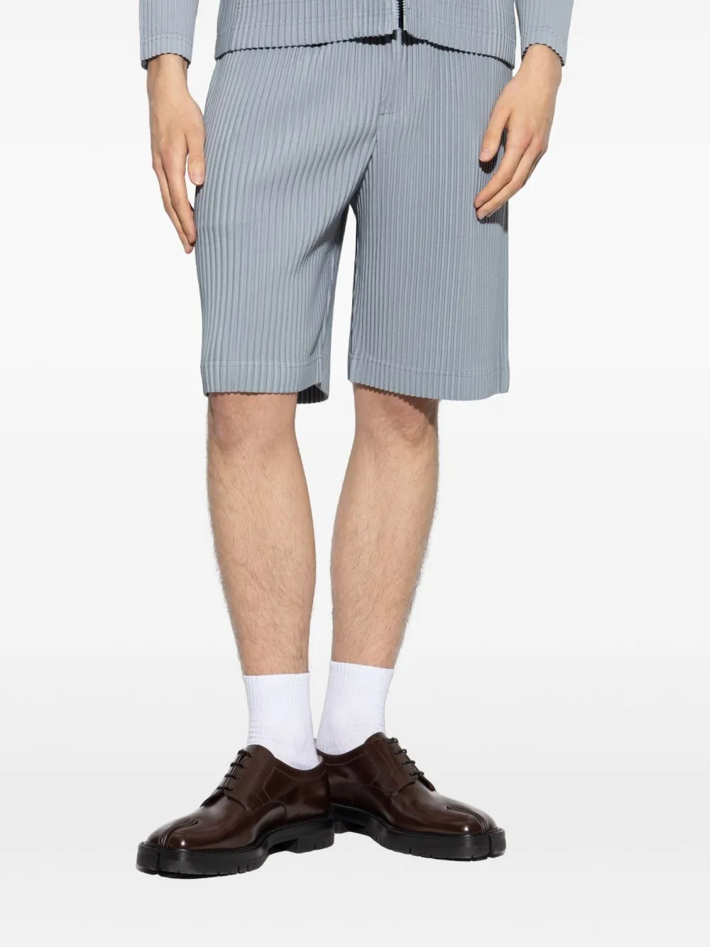 HOMME PLISSE ISSEY MIYAKE - Herren Farbige Plisseehose Kleidung_homme-plisse-iss
