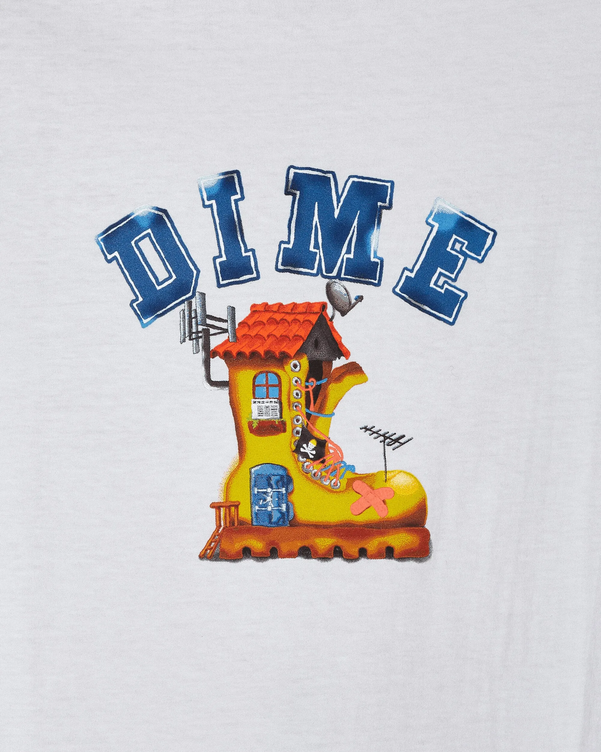 Haus T-Shirt Weiß