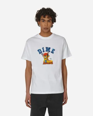 Haus T-Shirt Weiß
