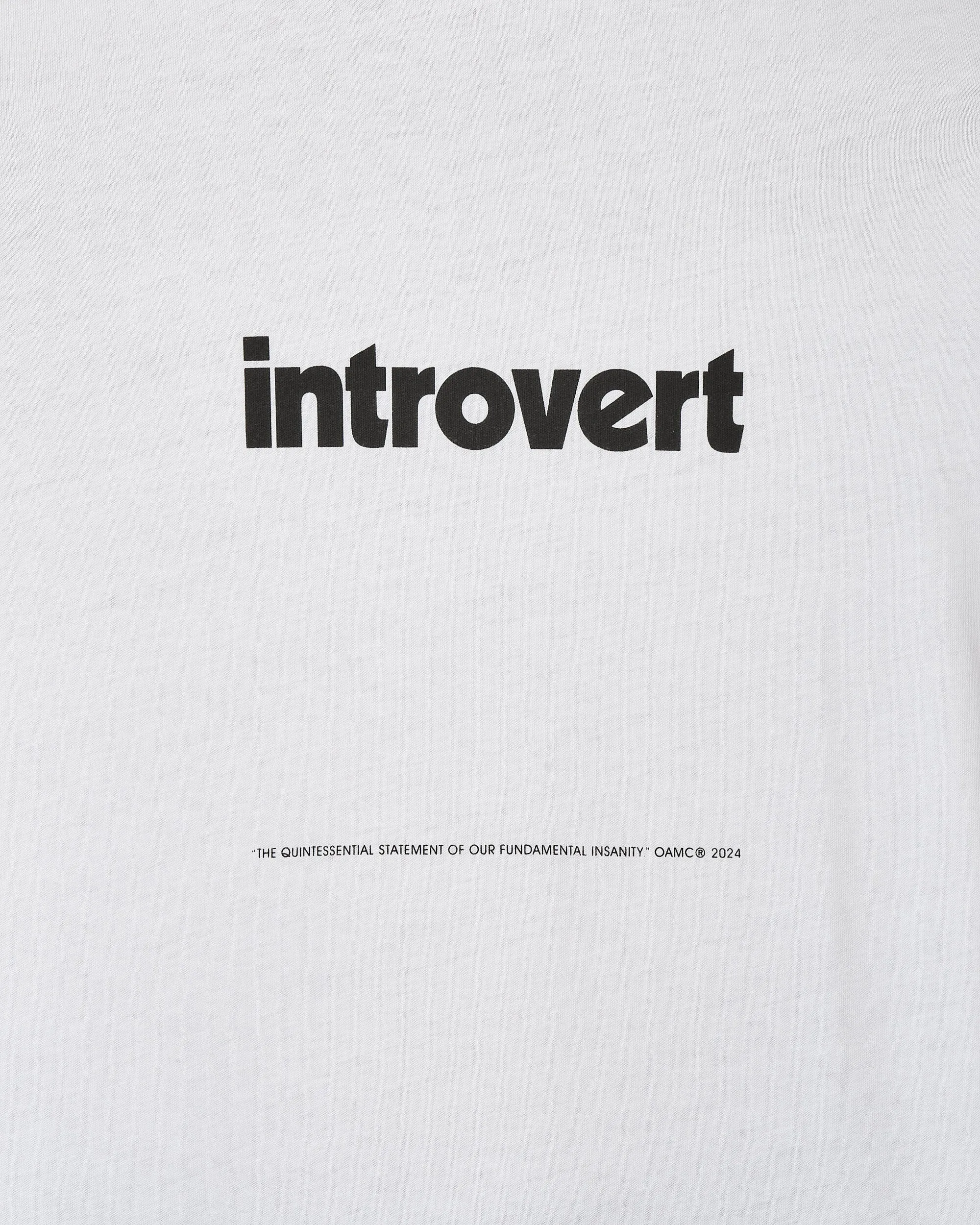 Introvert T-Shirt Weiß