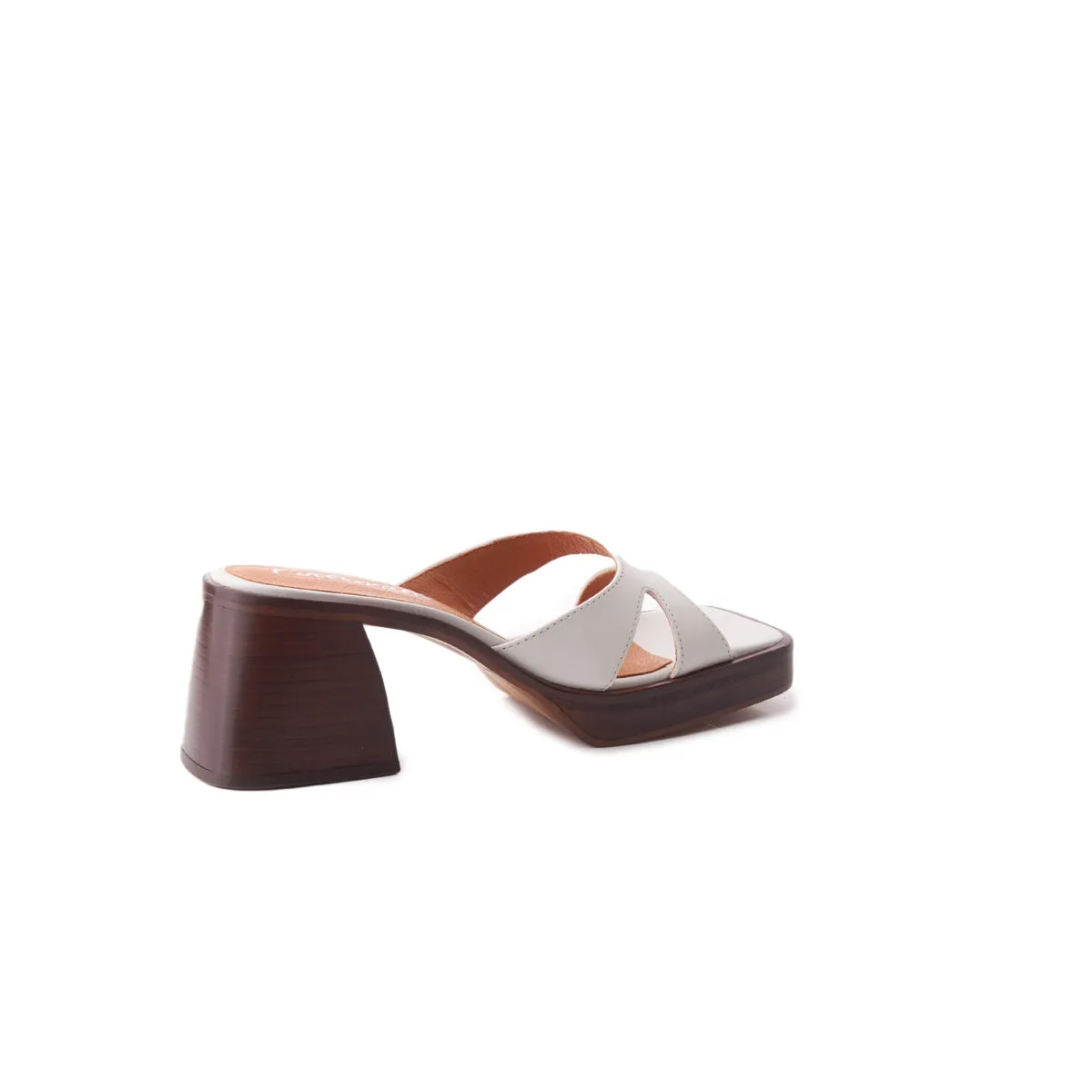 Isadora Off White Leder