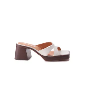 Isadora Off White Leder