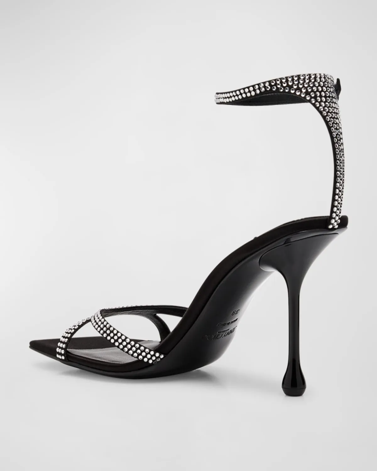 Ixia Sandalen mit Kristallbesatz und Knöchelriemen von Jimmy Choo