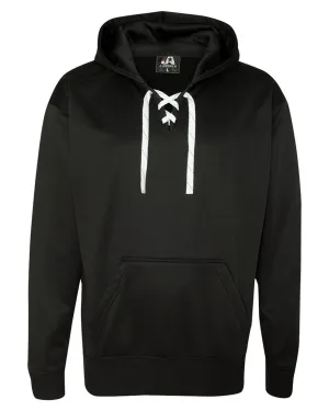 J America JA8833 Sportkapuzenpullover für Erwachsene mit Schnürung aus Polyester