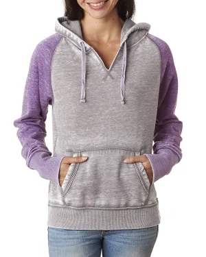 J America JA8926 Damen Zen Kontrast Pullover Kapuzenpullover