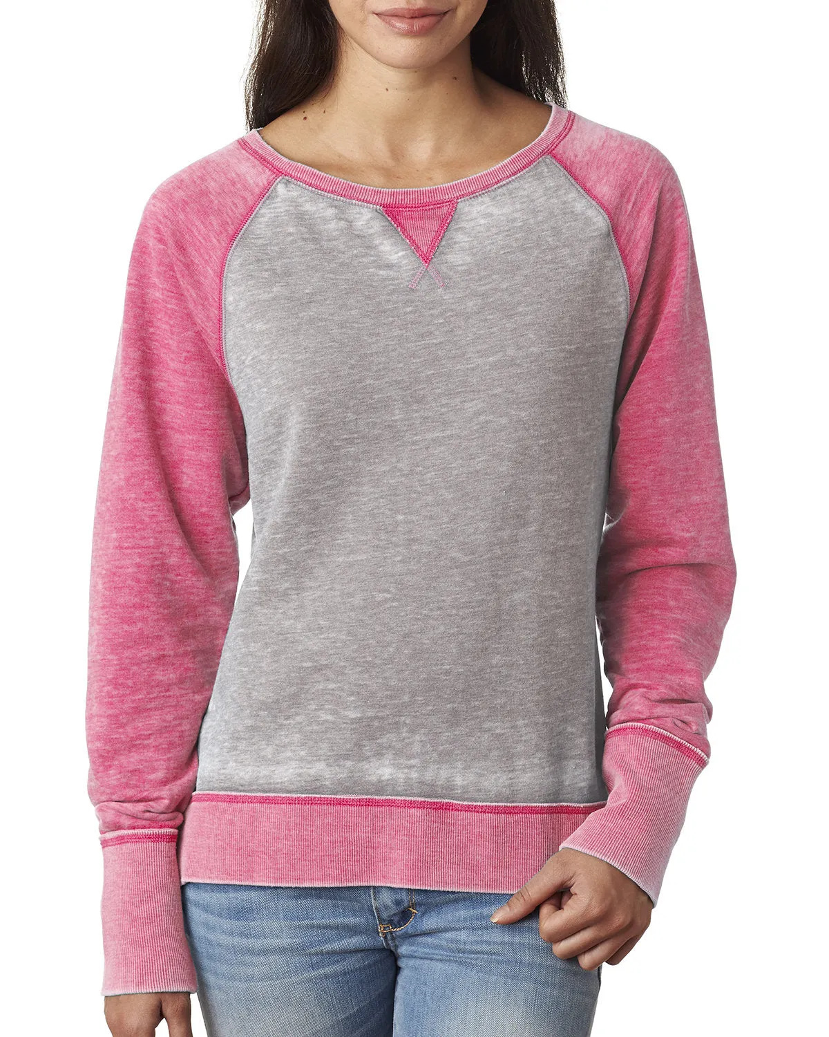 J America JA8927 Damen Zen Kontrast Crew